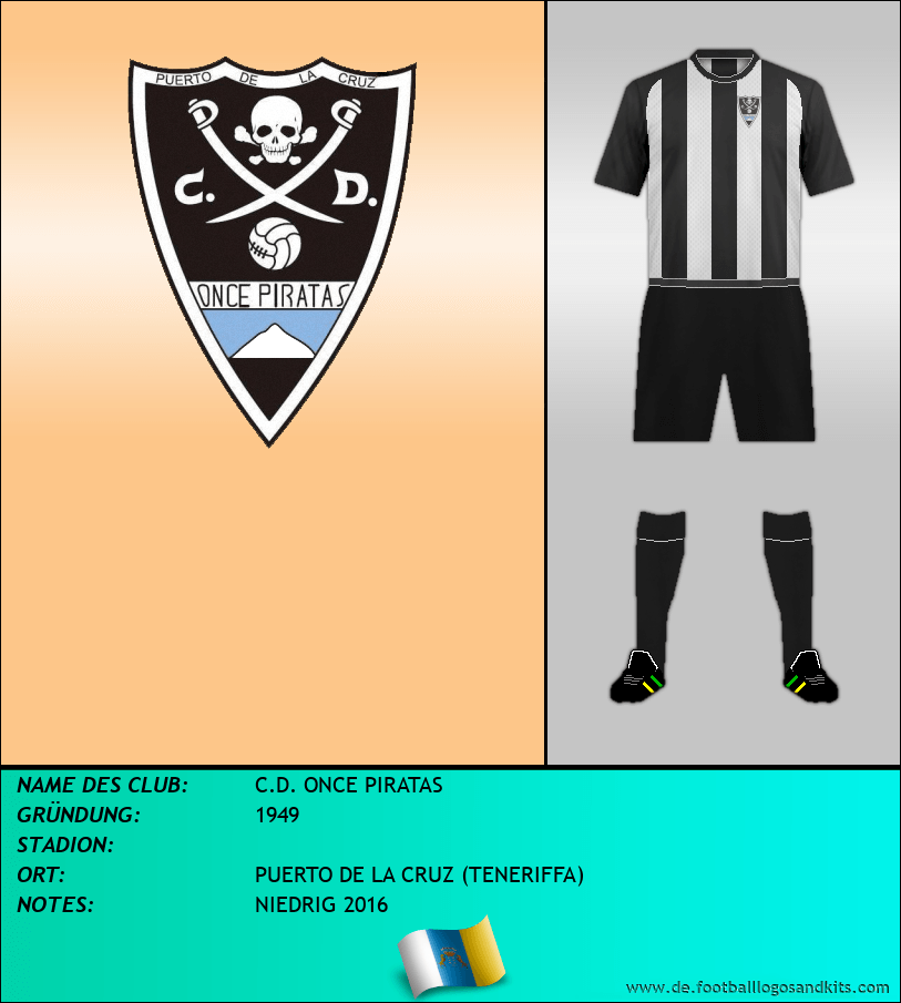 Logo C.D. ONCE PIRATAS