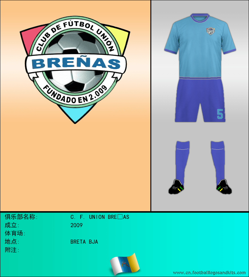 标志C. F. UNION BREÑAS