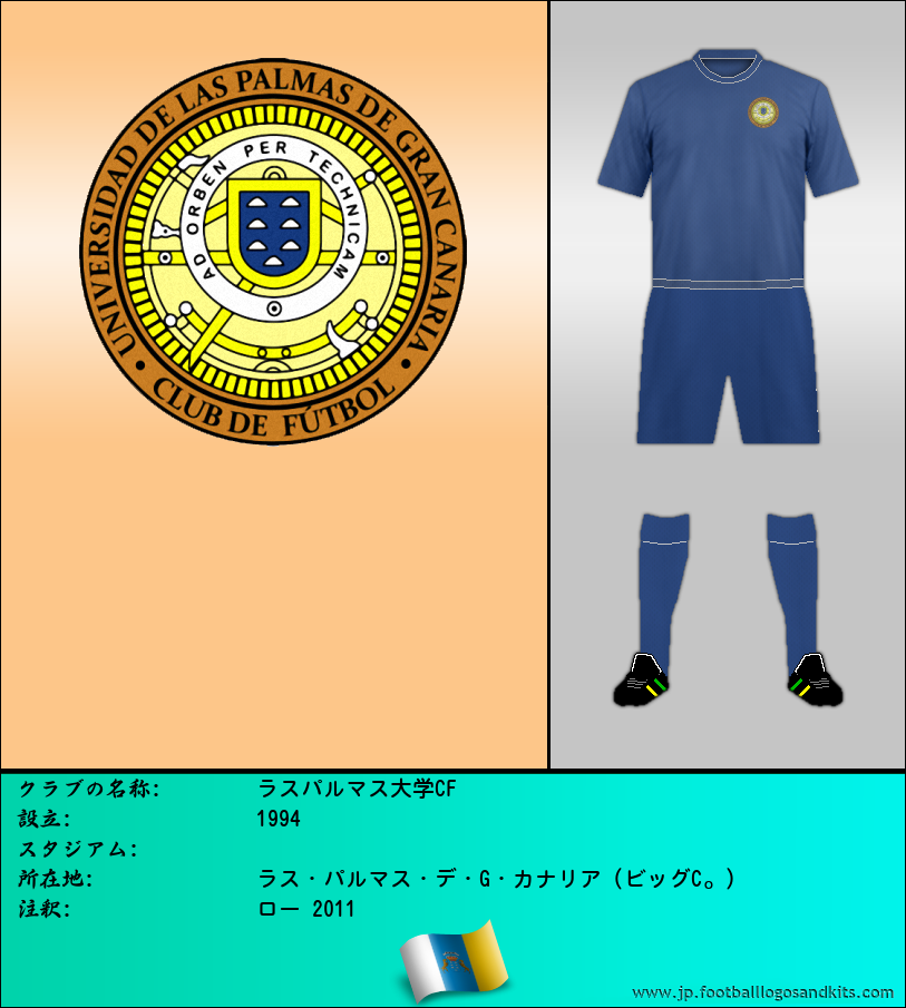 のロゴラスパルマス大学CF