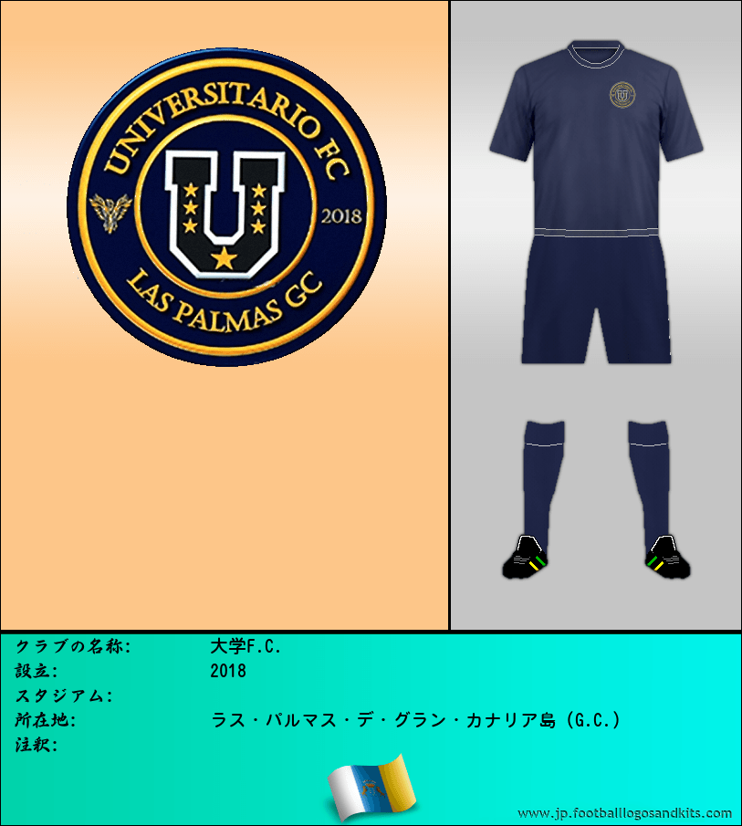 のロゴ大学F.C.