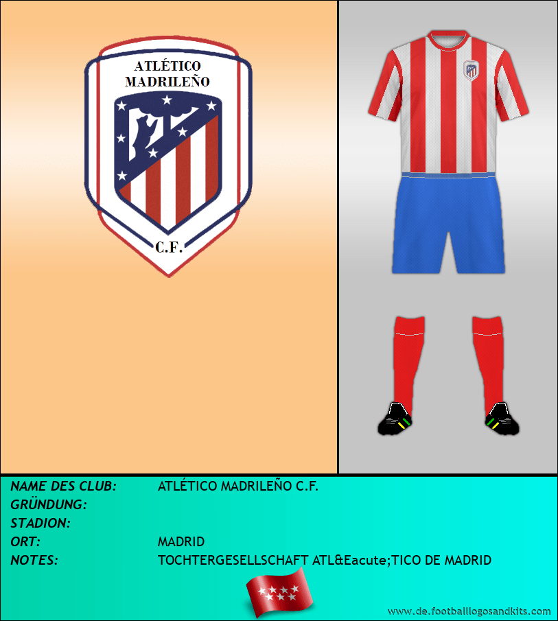 Logo ATLÉTICO MADRILEÑO C.F.