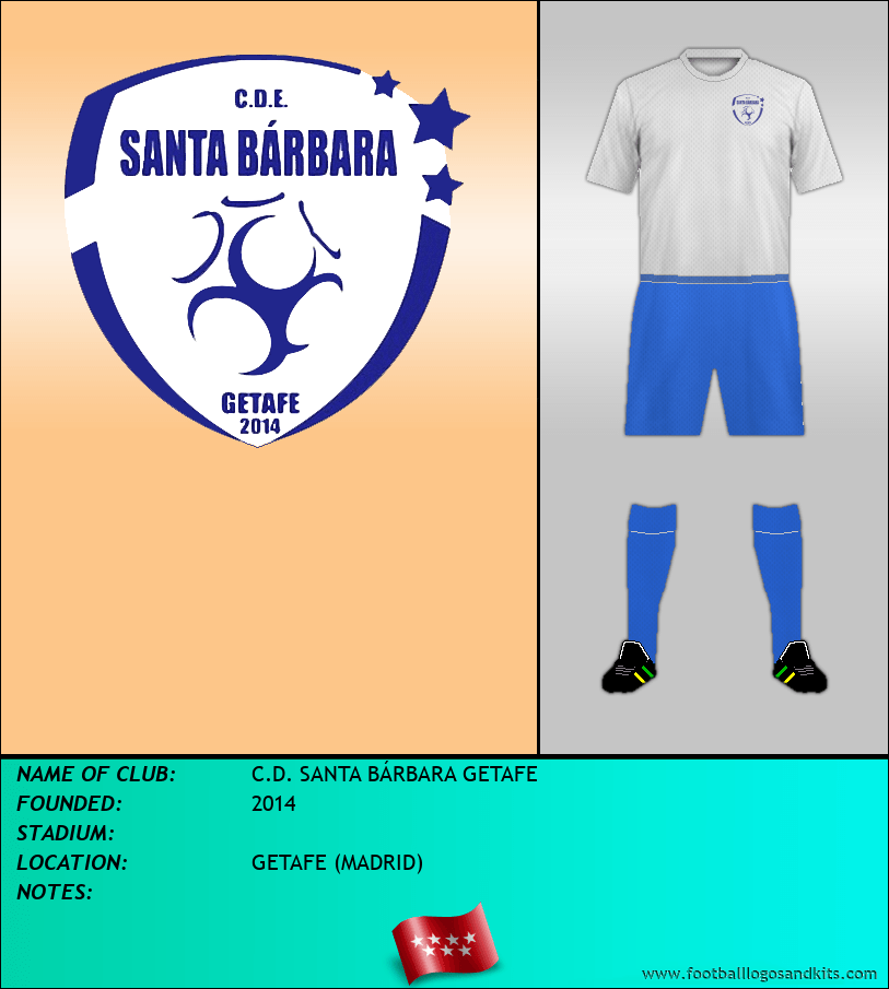 Logo of C.D. SANTA BÁRBARA GETAFE