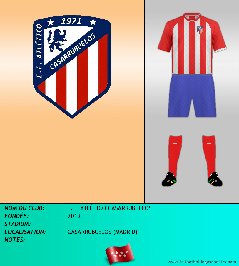 Logo de E.F.  ATLÉTICO CASARRUBUELOS