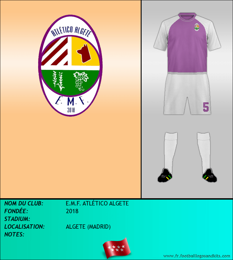 Logo de E.M.F. ATLÉTICO ALGETE