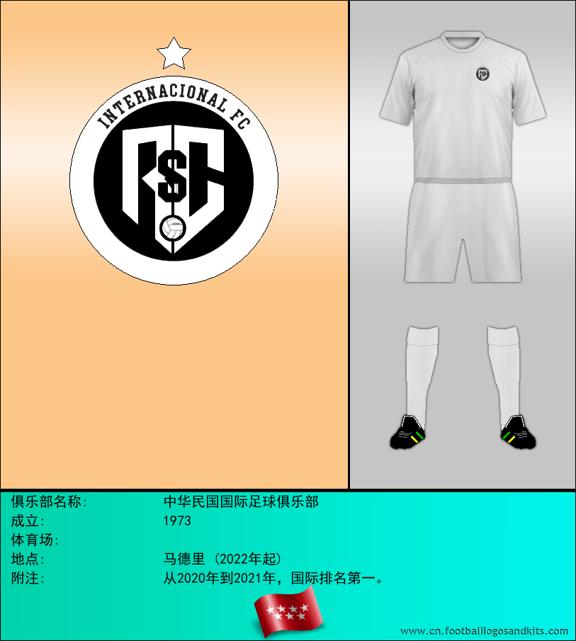 标志中华民国国际足球俱乐部
