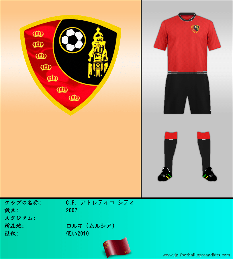 のロゴC.F. アトレティコ シティ