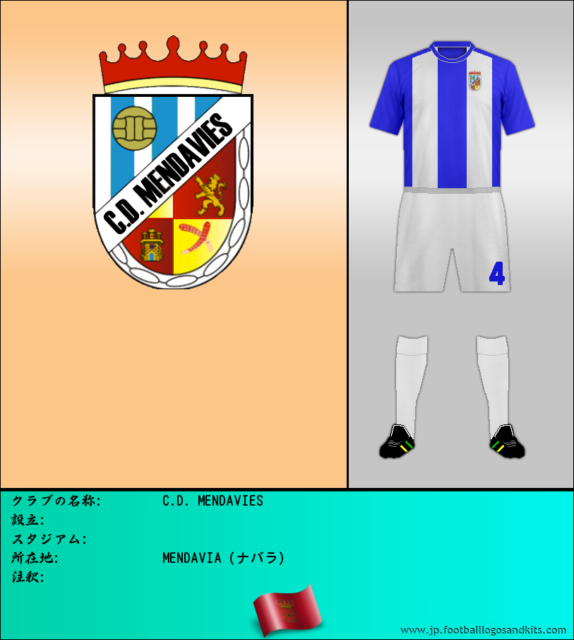 のロゴC.D. MENDAVIES