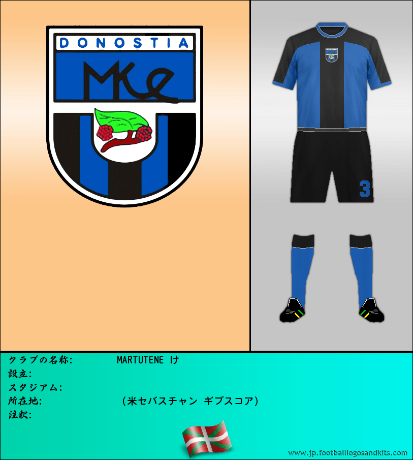 のロゴMARTUTENE け