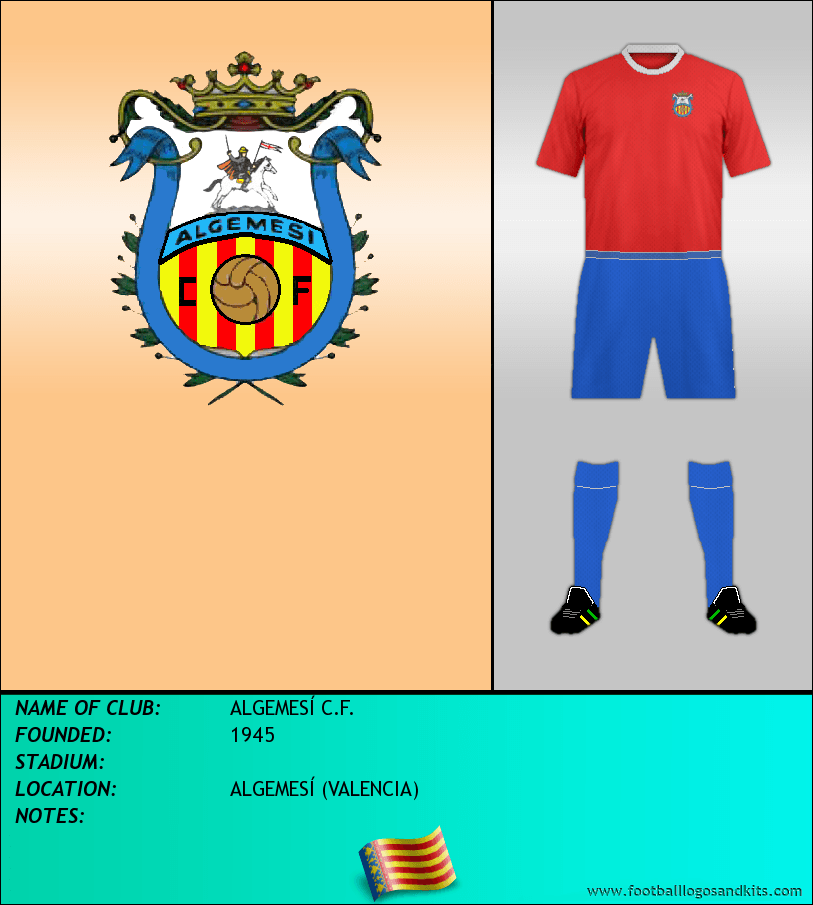 Logo of ALGEMESÍ C.F.