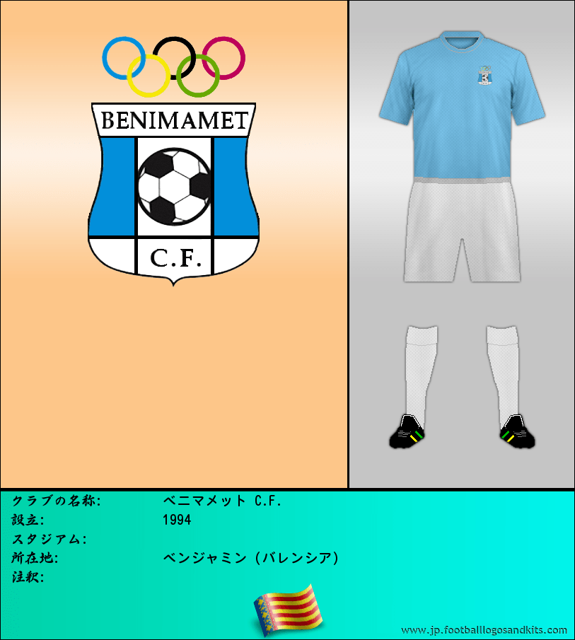 のロゴベニマメット C.F.