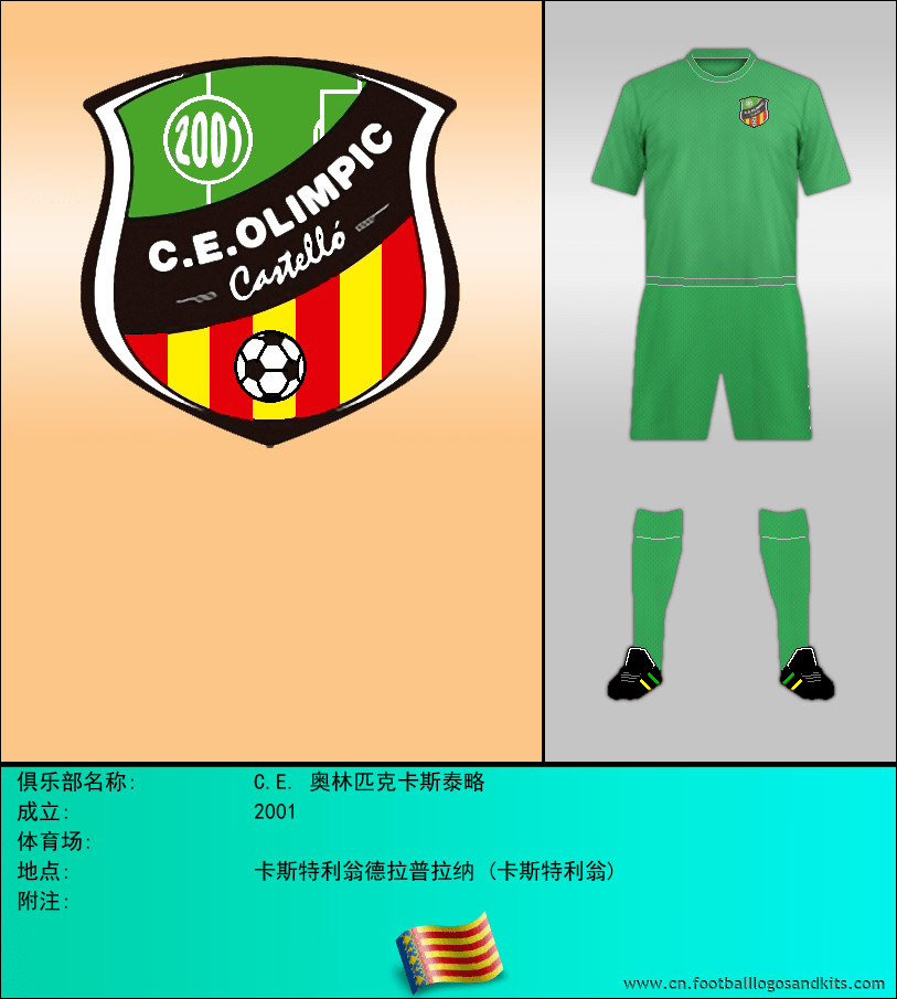 标志C.E. 奥林匹克卡斯泰略