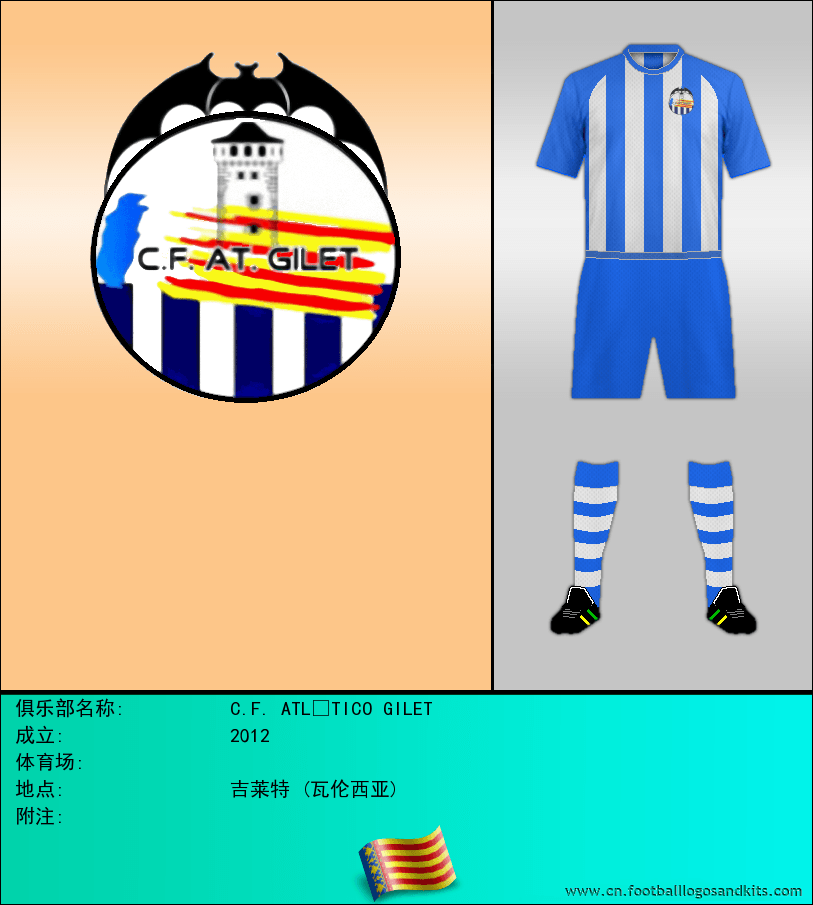 标志C.F. ATLÉTICO GILET