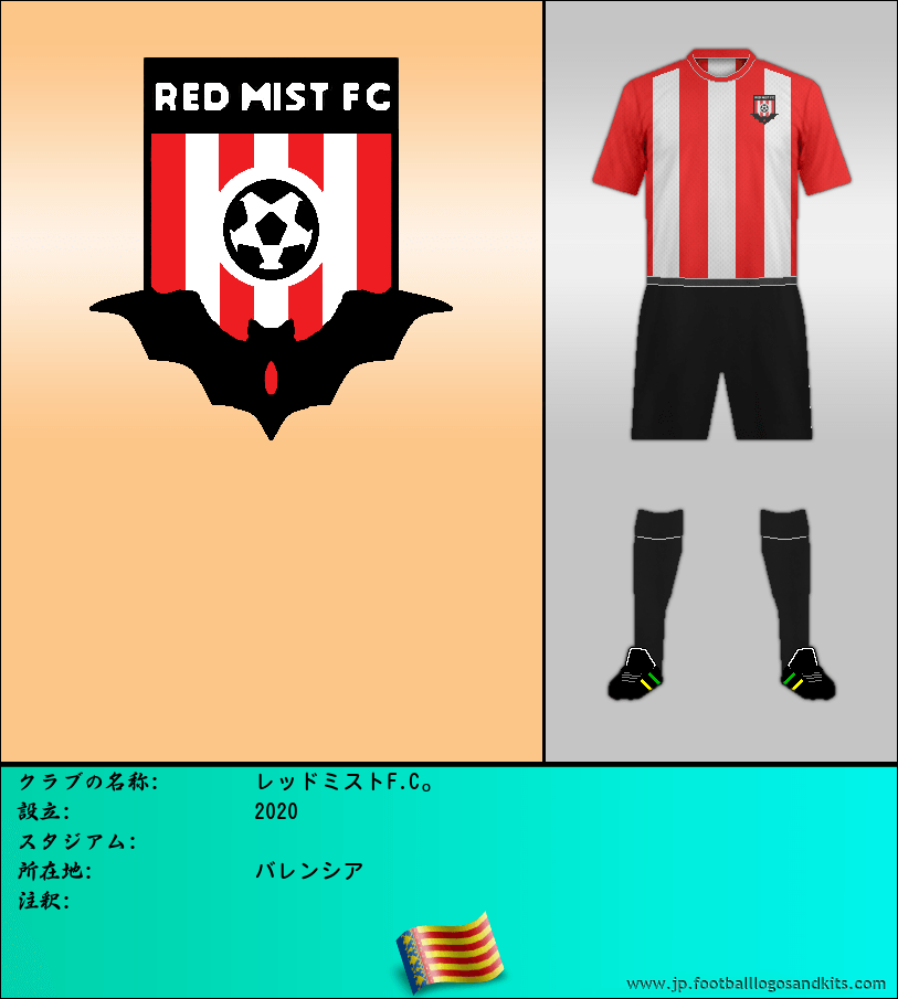 のロゴレッドミストF.C。