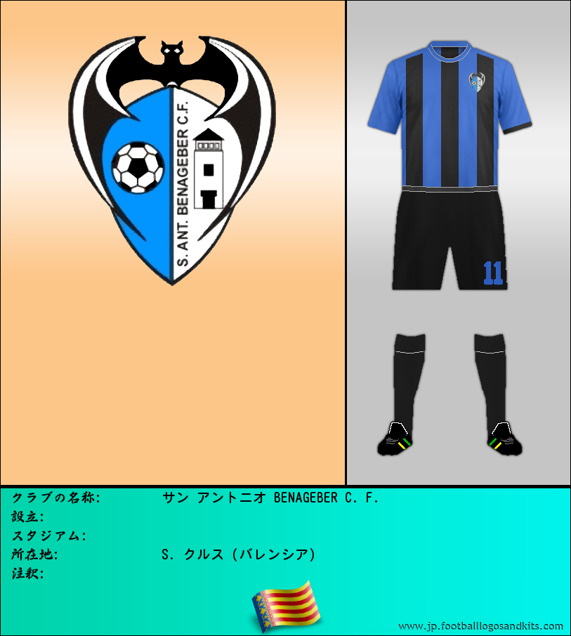 のロゴサン アントニオ BENAGEBER C. F.
