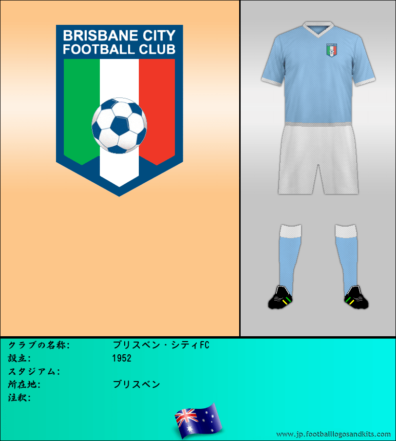 のロゴブリスベン・シティFC