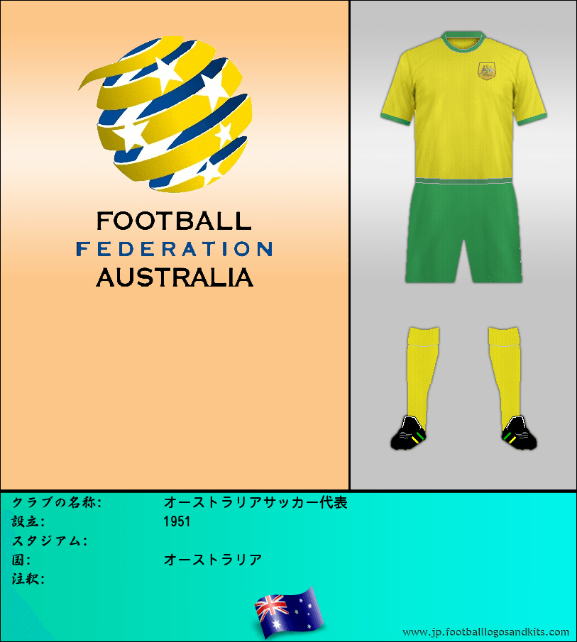 のロゴオーストラリアサッカー代表