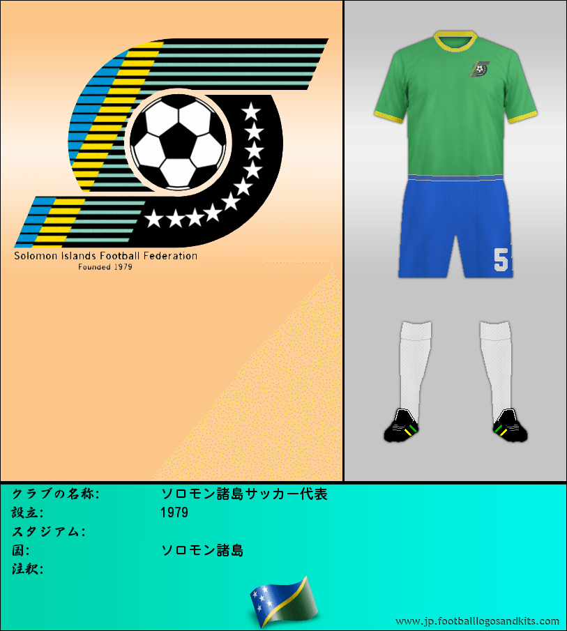 のロゴソロモン諸島サッカー代表