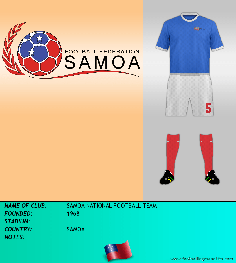 Logo of SAMOA NATIONAL FOOTBALL TEAM