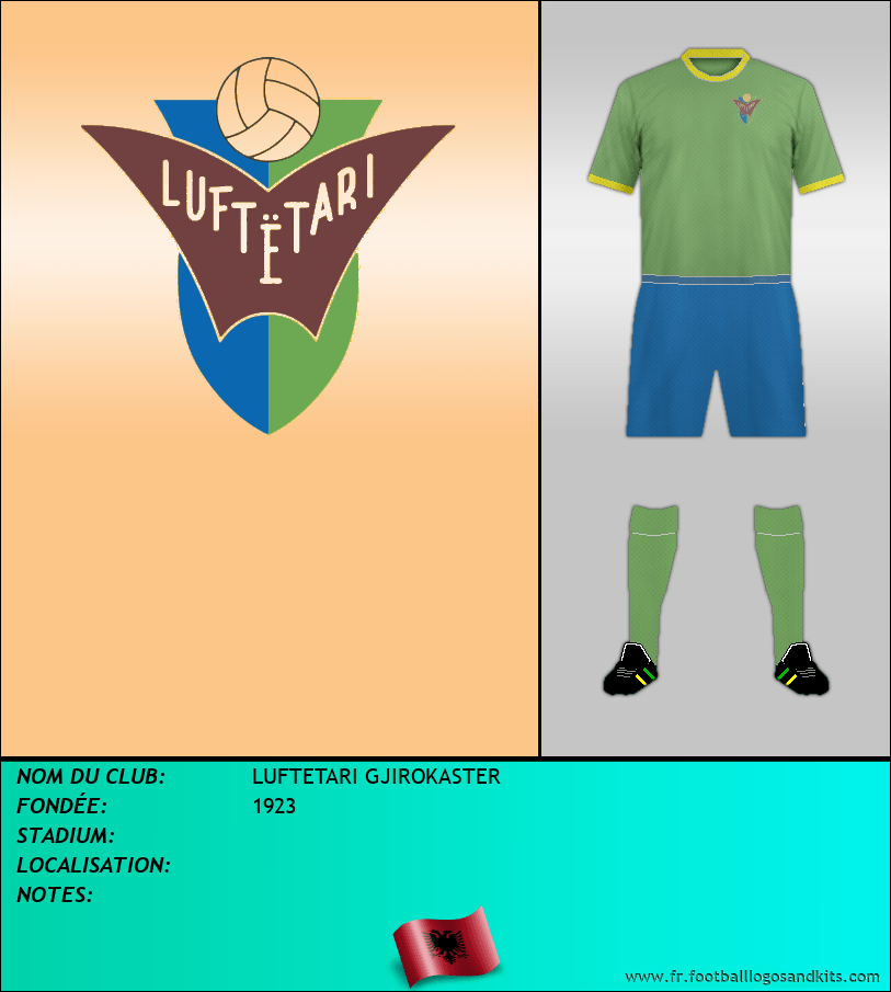 Logo de LUFTETARI GJIROKASTER