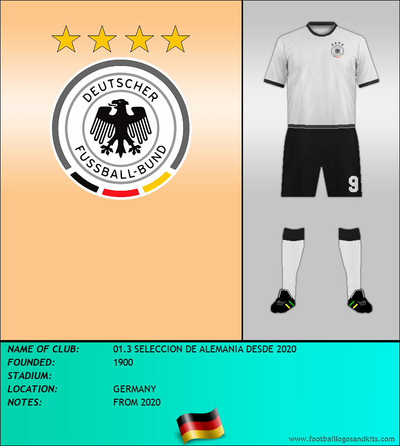 Logo of 01.3 SELECCION DE ALEMANIA DESDE 2020