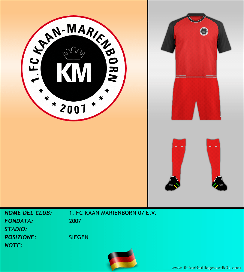 Logo di 1. FC KAAN MARIENBORN 07 E.V.