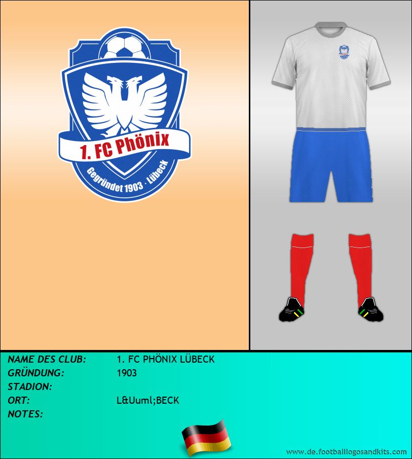 Logo 1. FC PHÖNIX LÜBECK