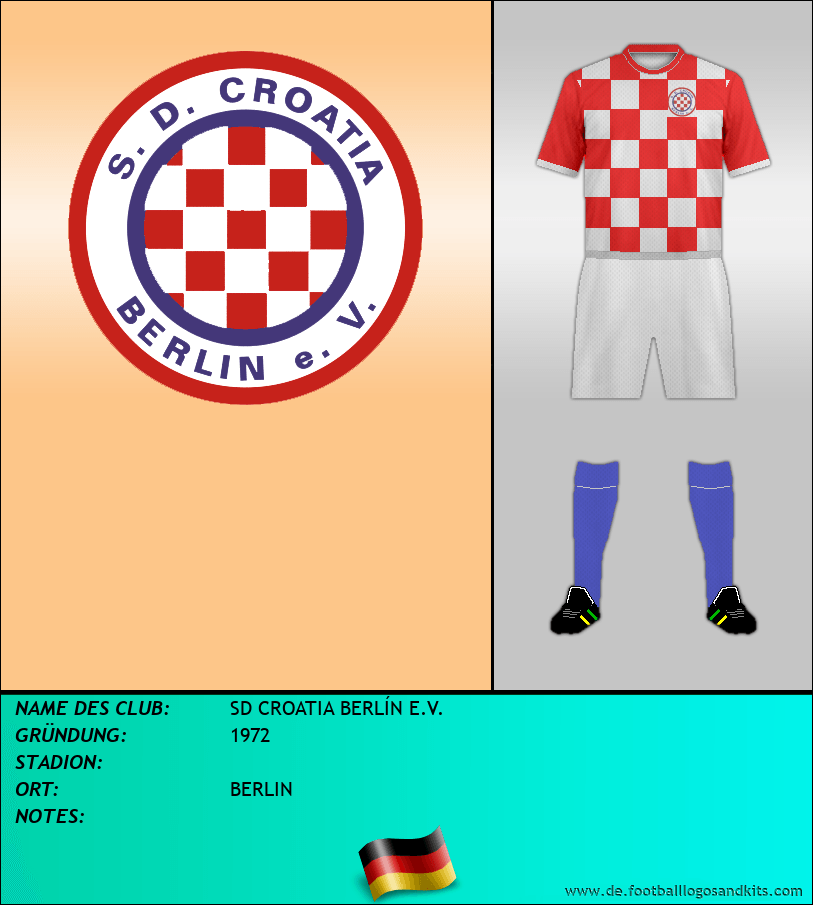 Logo SD CROATIA BERLÍN E.V.