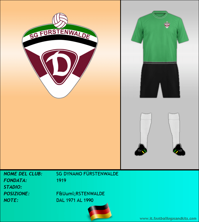 Logo di SG DYNAMO FÜRSTENWALDE