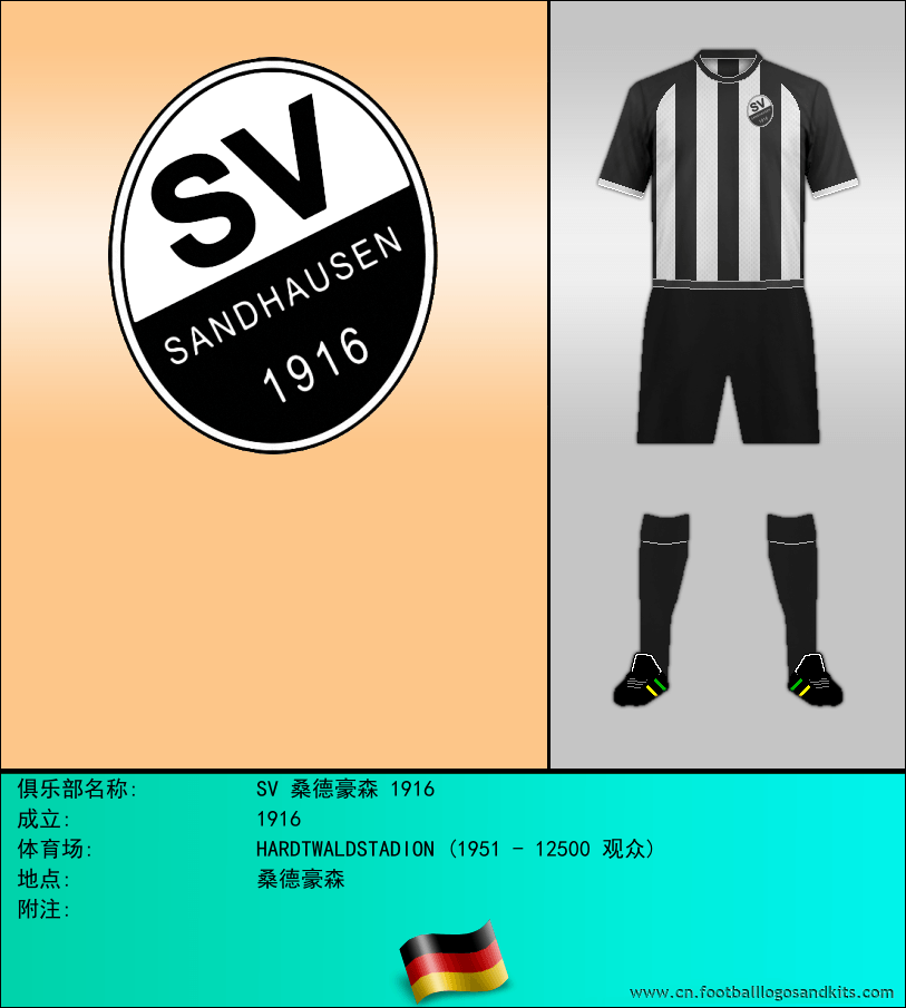 标志SV 桑德豪森 1916