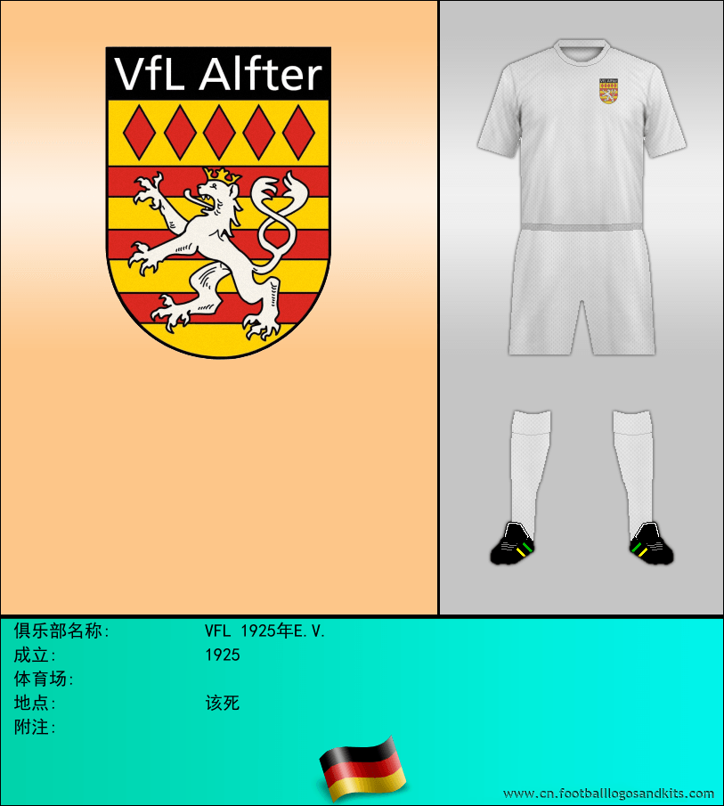 标志VFL 1925年E.V.