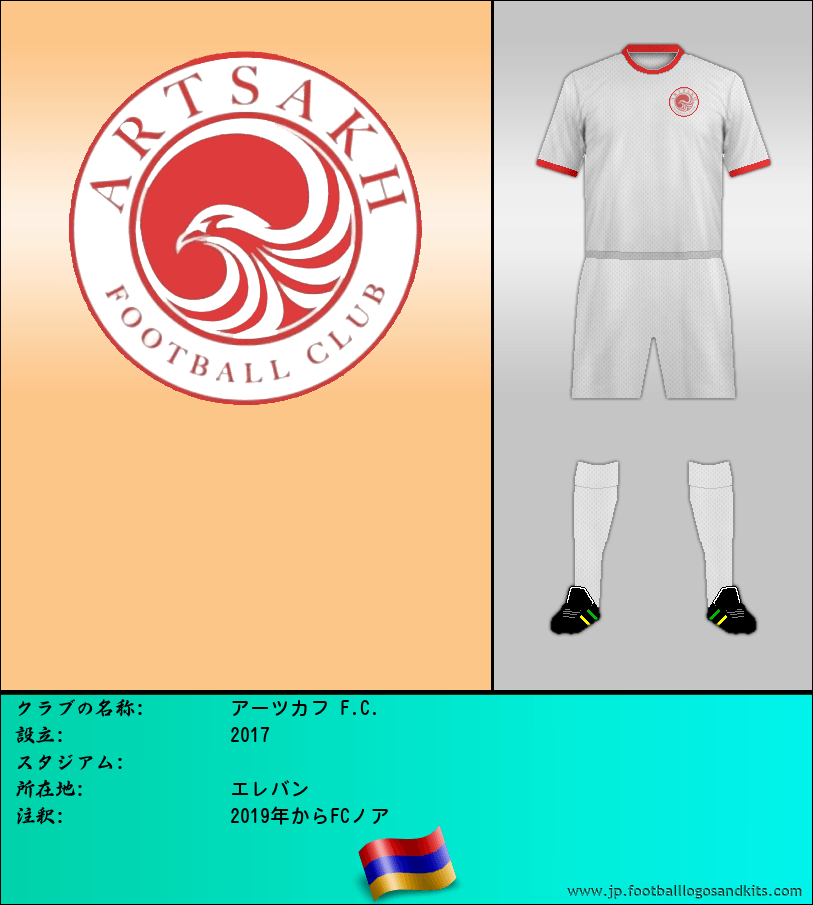 のロゴアーツカフ F.C.