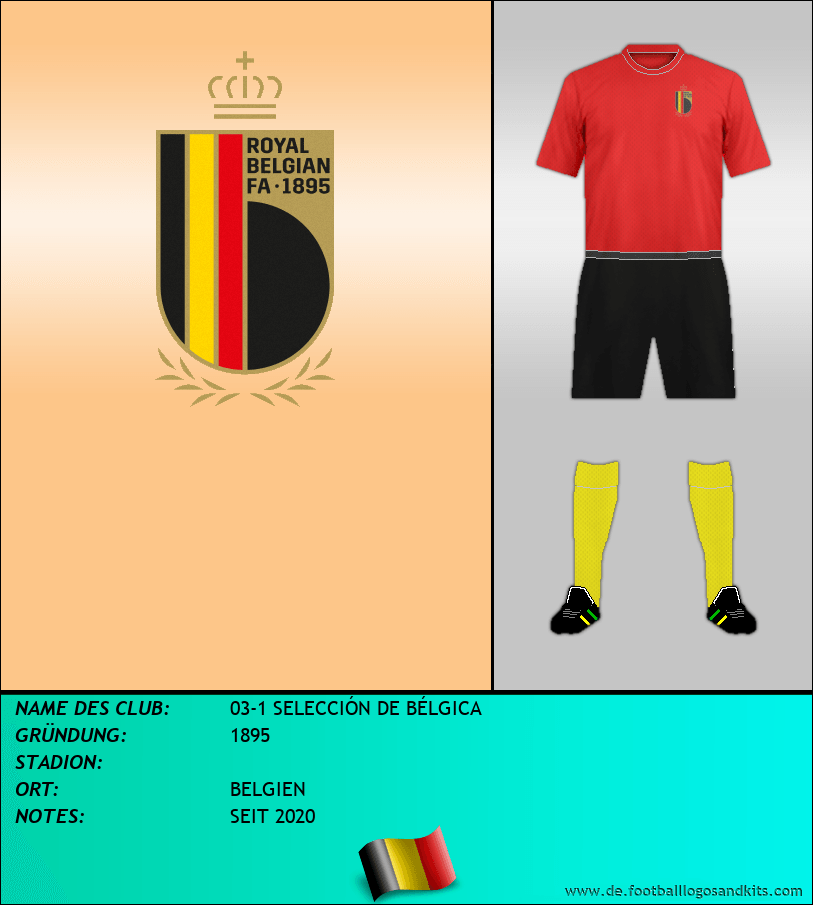 Logo 03-1 SELECCIÓN DE BÉLGICA