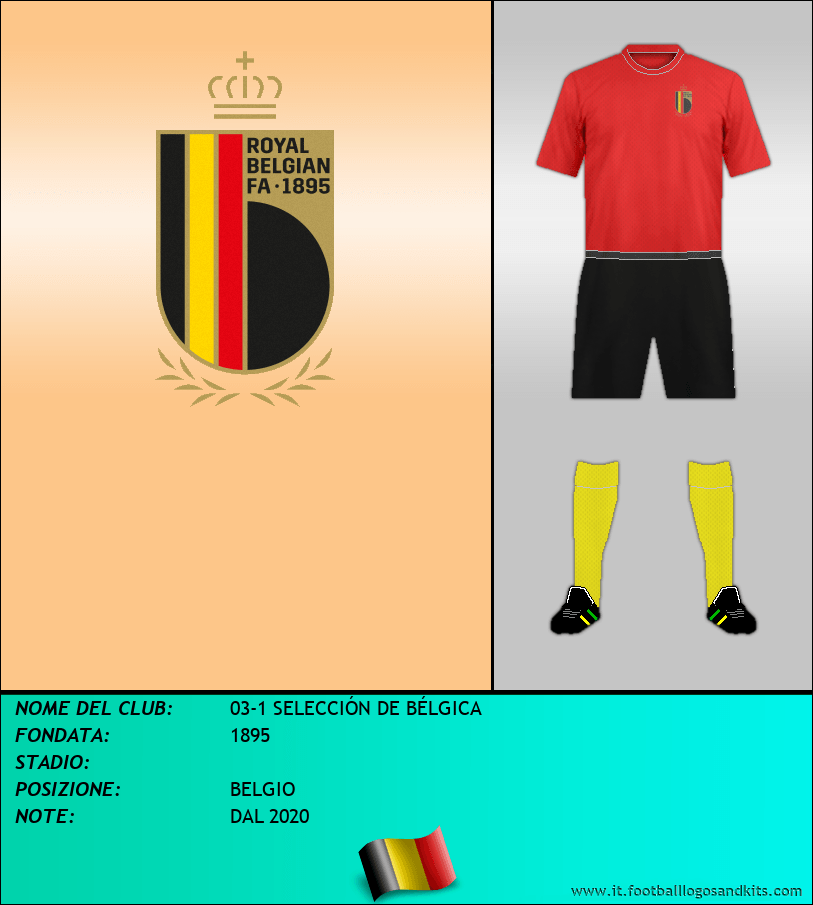 Logo di 03-1 SELECCIÓN DE BÉLGICA