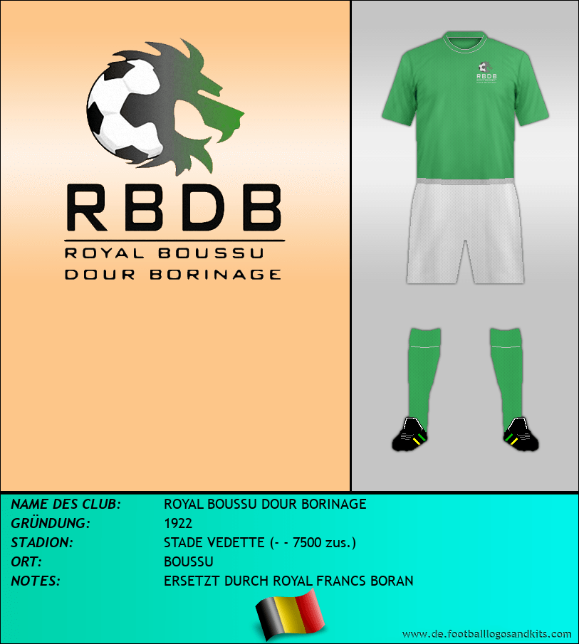 Logo ROYAL BOUSSU DOUR BORINAGE