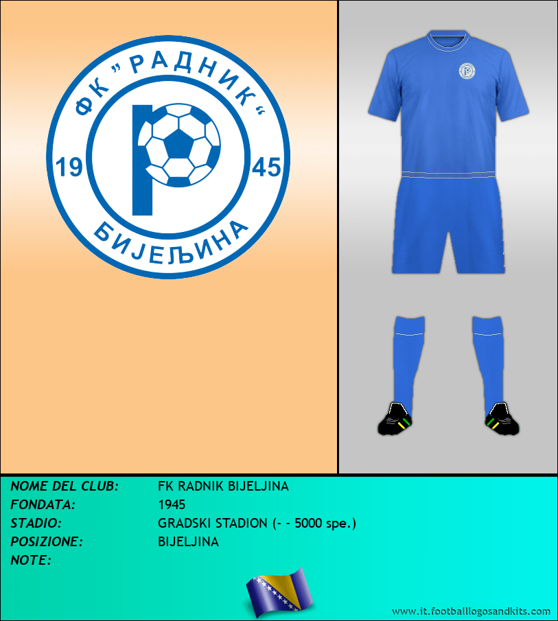 Logo di FK RADNIK BIJELJINA