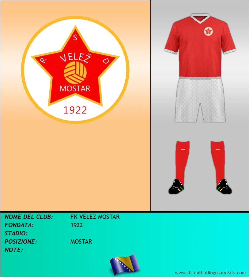 Logo di FK VELEZ MOSTAR