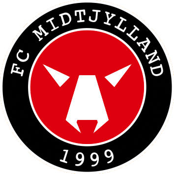 のロゴフットボールクラブMidtjylland (デンマーク)