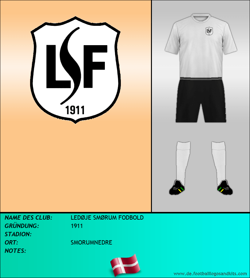 Logo LEDØJE SMØRUM FODBOLD