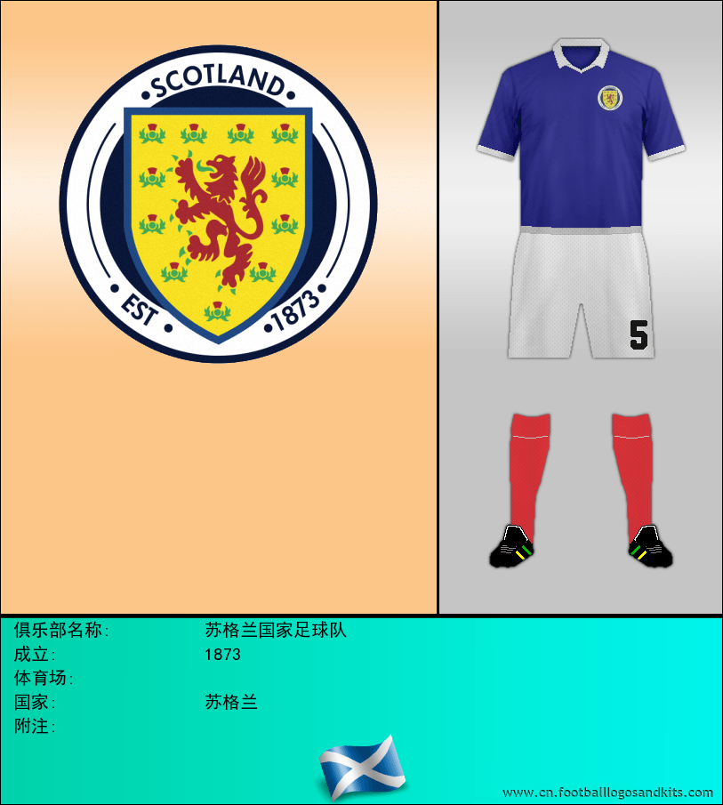 标志苏格兰国家足球队