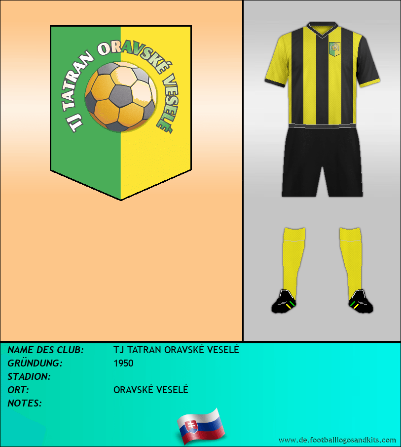 Logo TJ TATRAN ORAVSKÉ VESELÉ