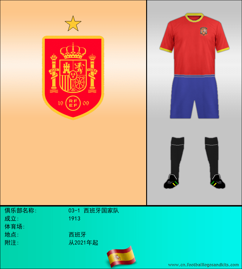 标志03-1 西班牙国家队