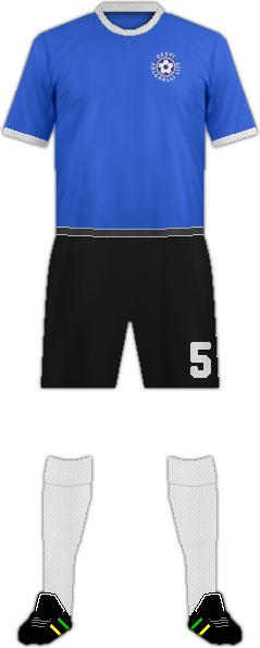 Kit ESTONIA NATIONAL FOOTBALL TEAM