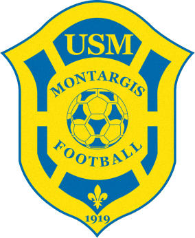 标志USM蒙塔吉斯。 (法国)
