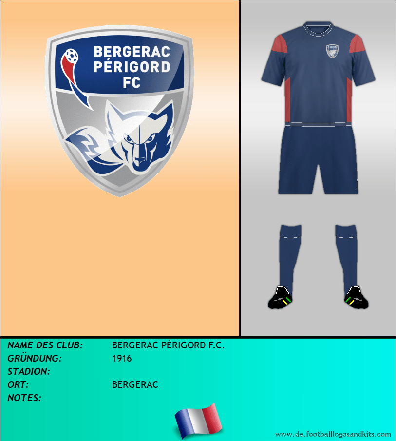 Logo BERGERAC PÉRIGORD F.C.