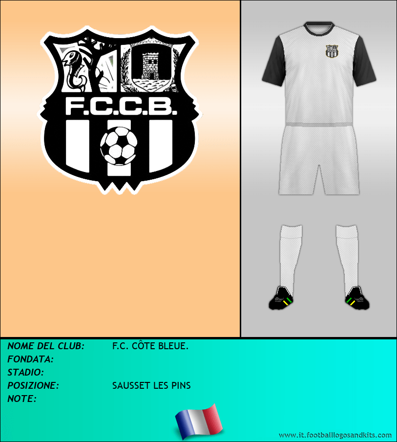 Logo di F.C. CÔTE BLEUE.