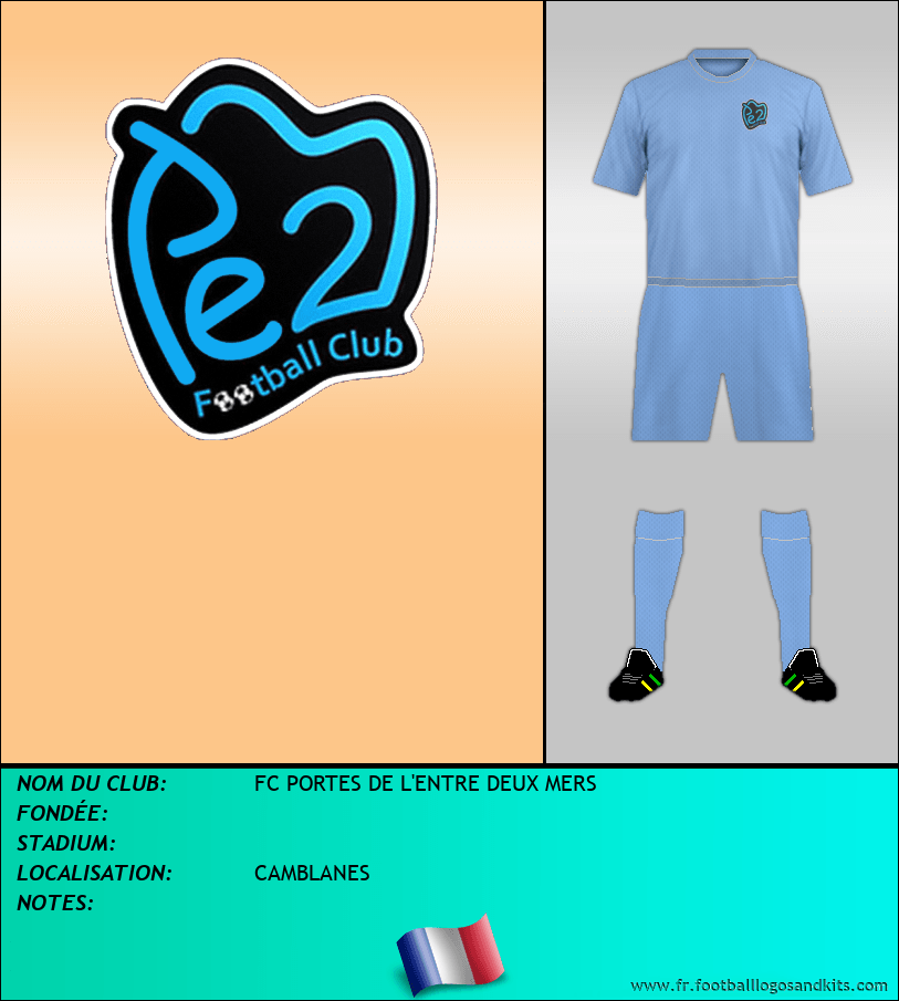 Logo de FC PORTES DE L'ENTRE DEUX MERS