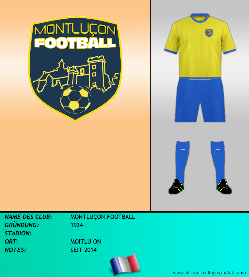 Logo MONTLUÇON FOOTBALL