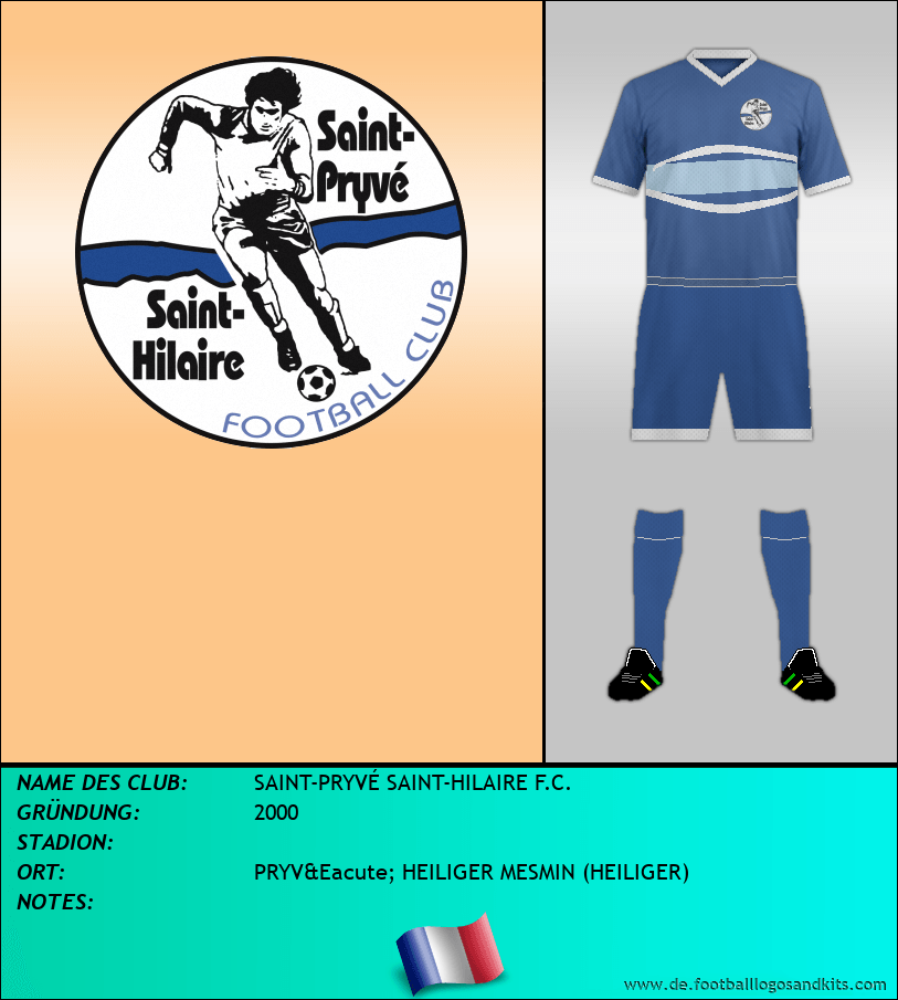Logo SAINT-PRYVÉ SAINT-HILAIRE F.C.