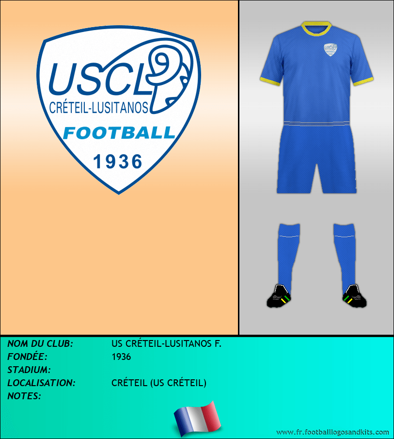 Logo de US CRÉTEIL-LUSITANOS F.