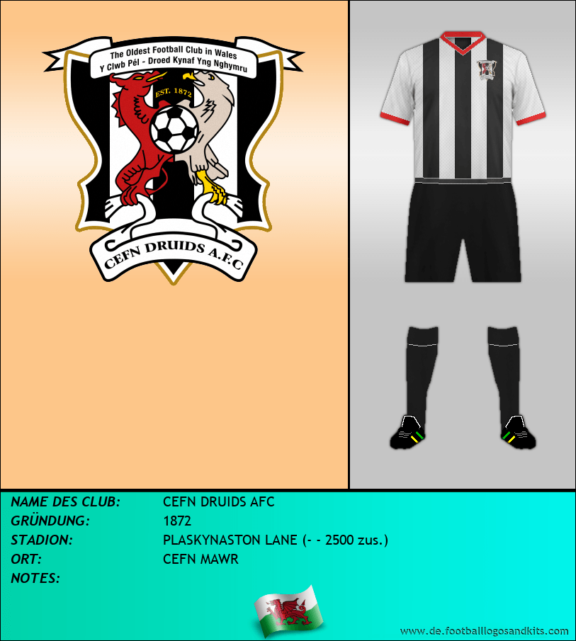 Logo CEFN DRUIDS AFC